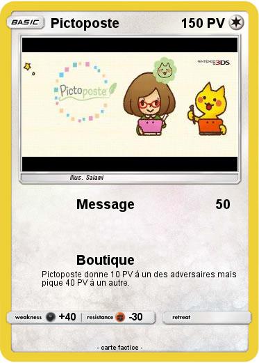 Pokemon Pictoposte