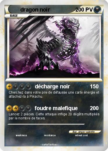 Pokemon dragon noir