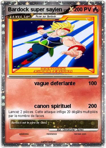 Pokemon Bardock super sayien