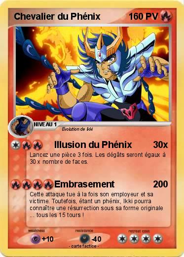 Pokemon Chevalier du Phénix