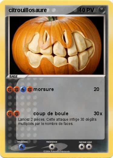Pokemon citrouillosaure