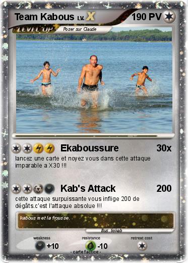 Pokemon Team Kabous