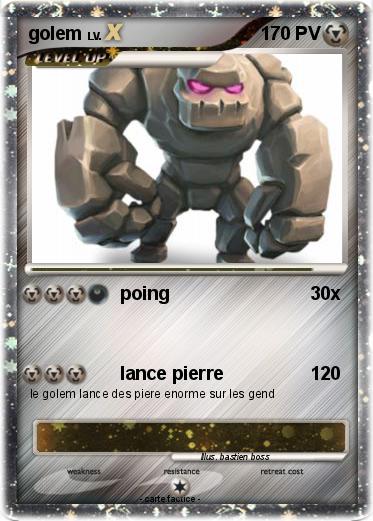 Pokemon golem