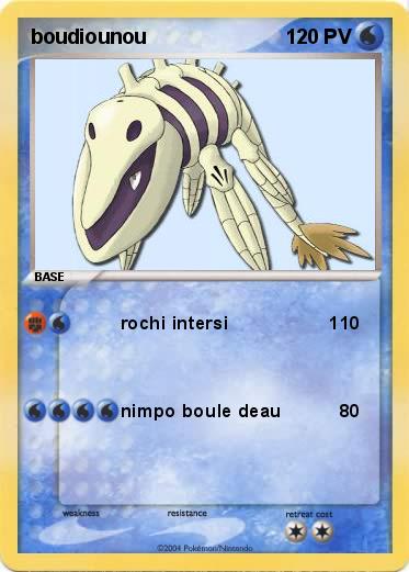 Pokemon boudiounou