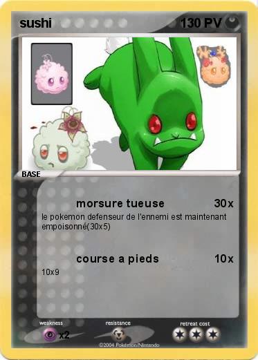 Pokemon sushi