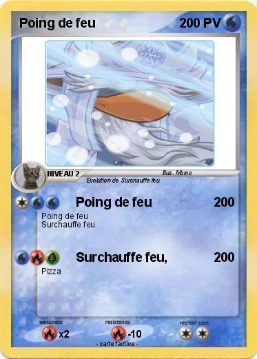Pokemon Poing de feu