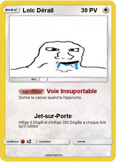 Pokemon Loic Dérail