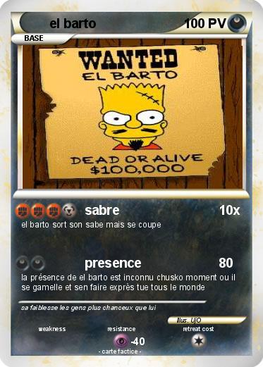 Pokemon el barto