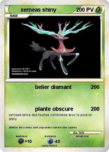 Pokemon xerneas shiny