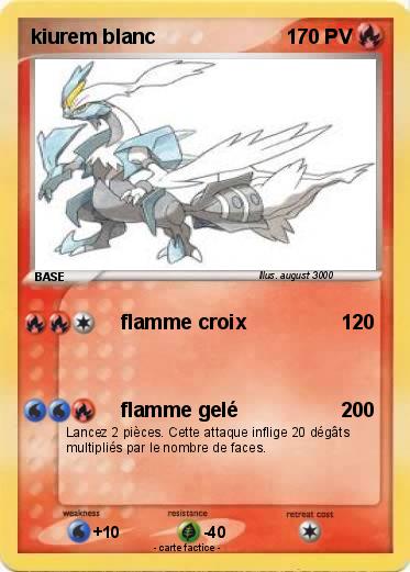 Pokemon kiurem blanc