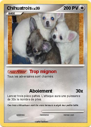Pokemon Chihuatrois