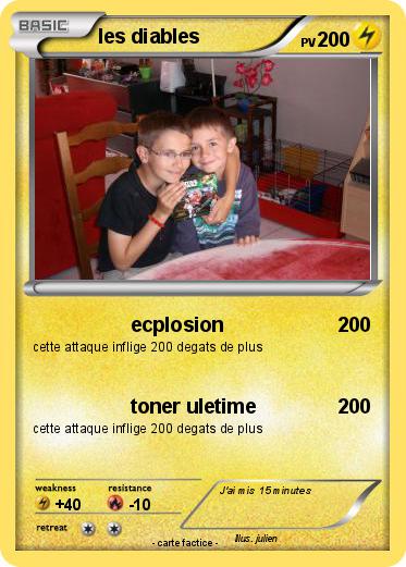 Pokemon les diables
