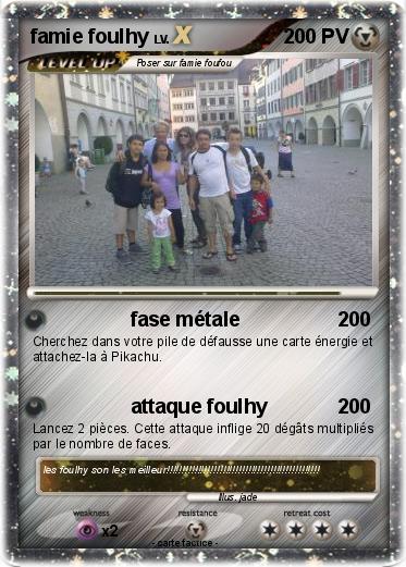 Pokemon famie foulhy