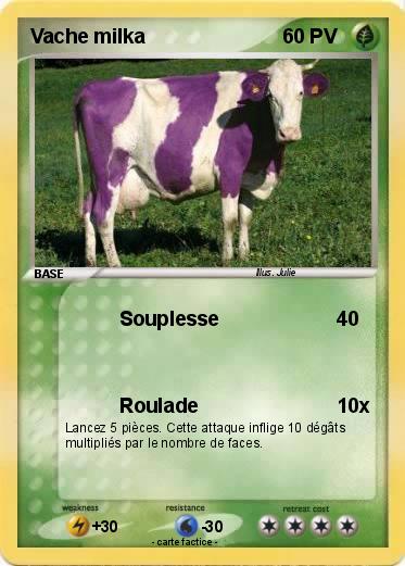 Pokemon Vache milka