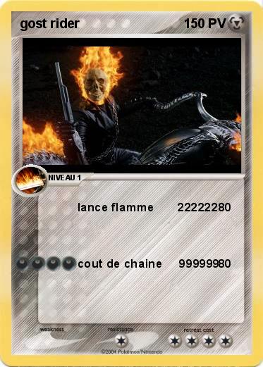 Pokemon gost rider