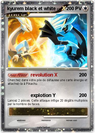 Pokemon kyurem black et white