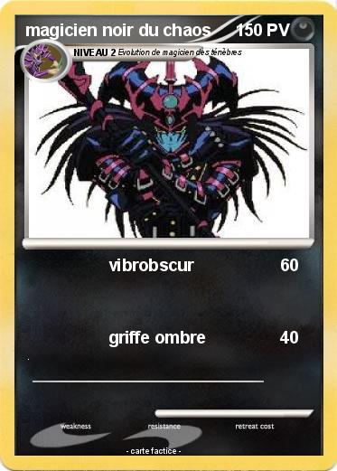 Pokemon magicien noir du chaos