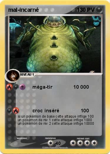 Pokemon mal-incarné