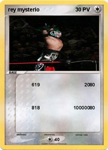 Pokemon rey mysterio