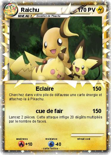 Pokemon Raichu