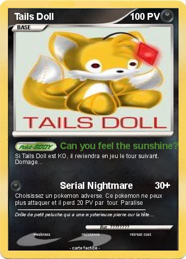 Pokemon Tails Doll