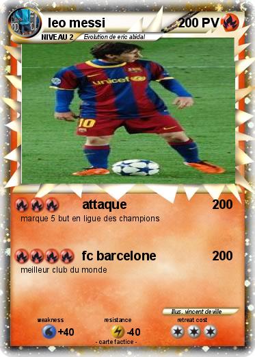 Pokemon leo messi