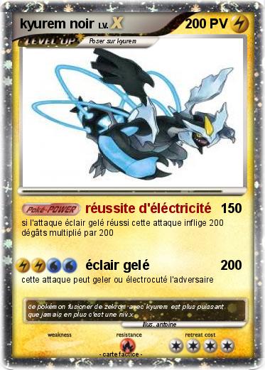 Pokemon kyurem noir