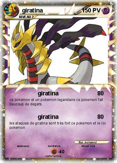 Pokemon giratina