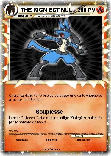 Pokemon THE KIGN EST NUL