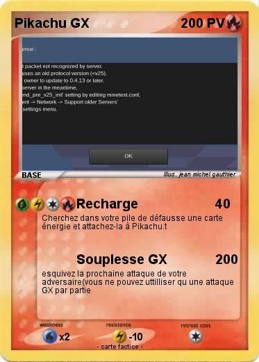 Pokemon Pikachu GX