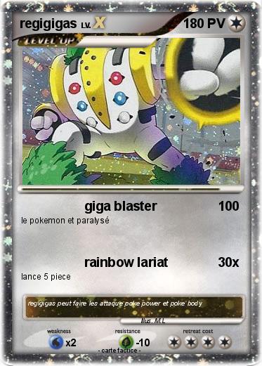 Pokemon regigigas