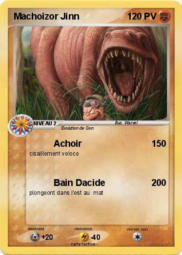 Pokemon Machoizor Jinn