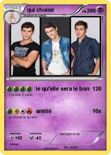 Pokemon qui choisir