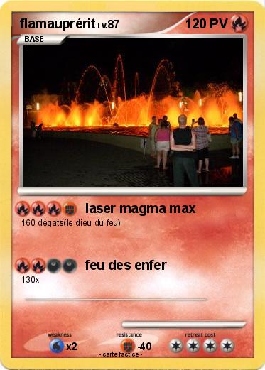 Pokemon flamauprérit