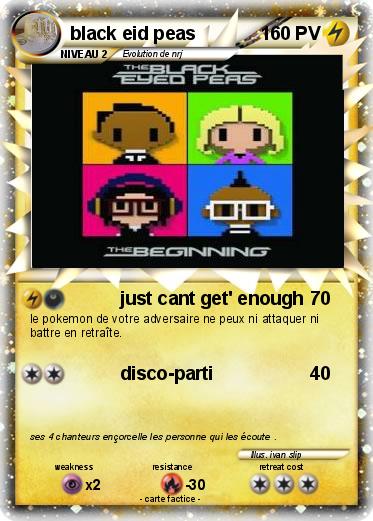 Pokemon black eid peas