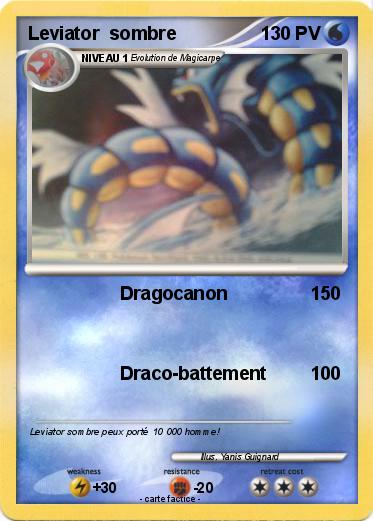 Pokemon Leviator  sombre