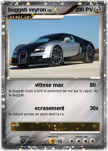 Pokemon buggati veyron
