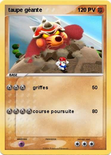 Pokemon taupe géante