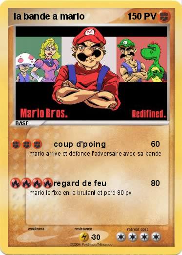 Pokemon la bande a mario