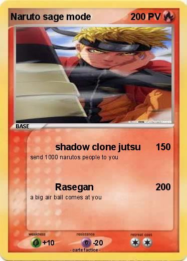 Pokemon Naruto sage mode