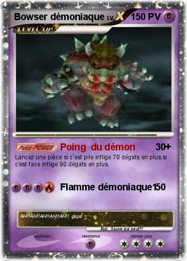 Pokemon Bowser démoniaque