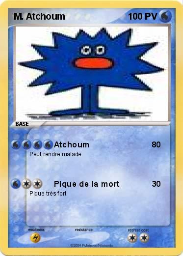 Pokemon M. Atchoum                          
