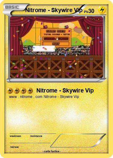 Pokemon Nitrome - Skywire Vip