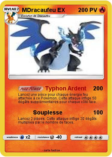 Pokemon MDracaufeu EX