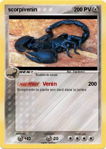 Pokemon scorpivenin
