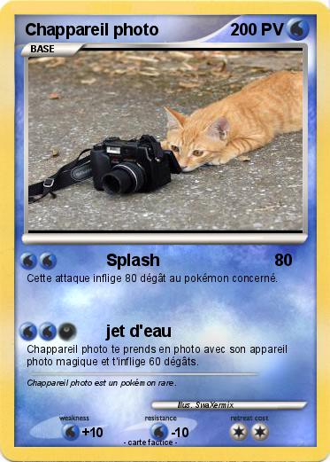 Pokemon Chappareil photo
