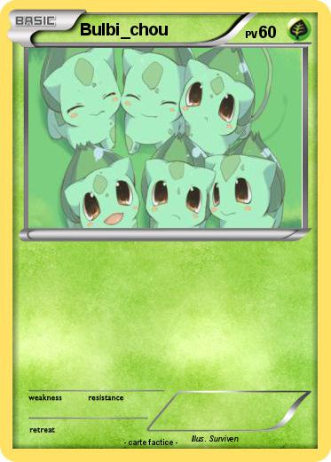 Pokemon Bulbi_chou