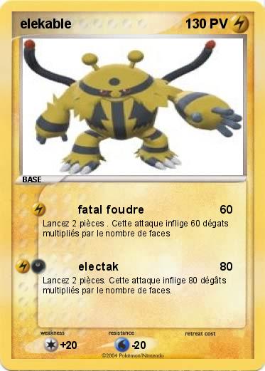 Pokemon elekable