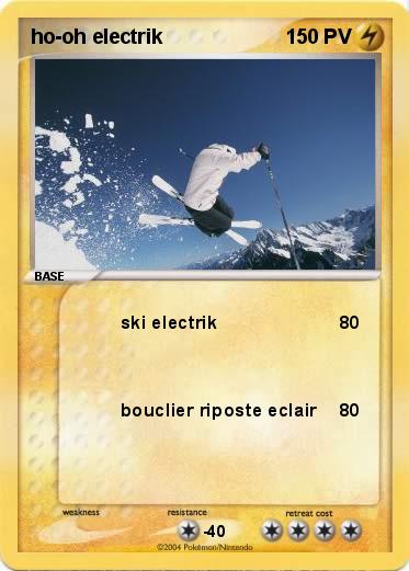 Pokemon ho-oh electrik