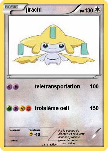 Pokemon jirachi
